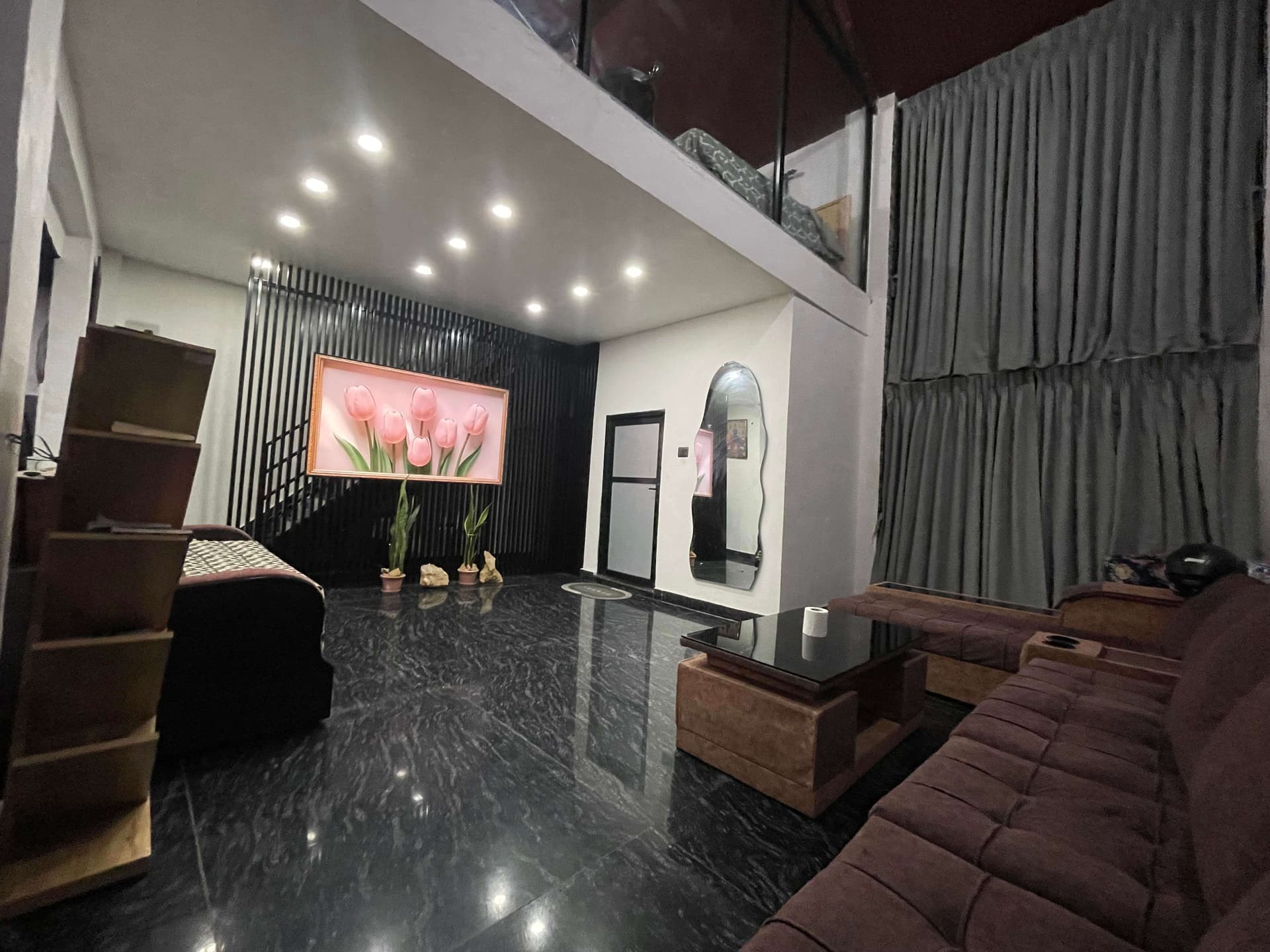 Living Room view of Gurung Nest
