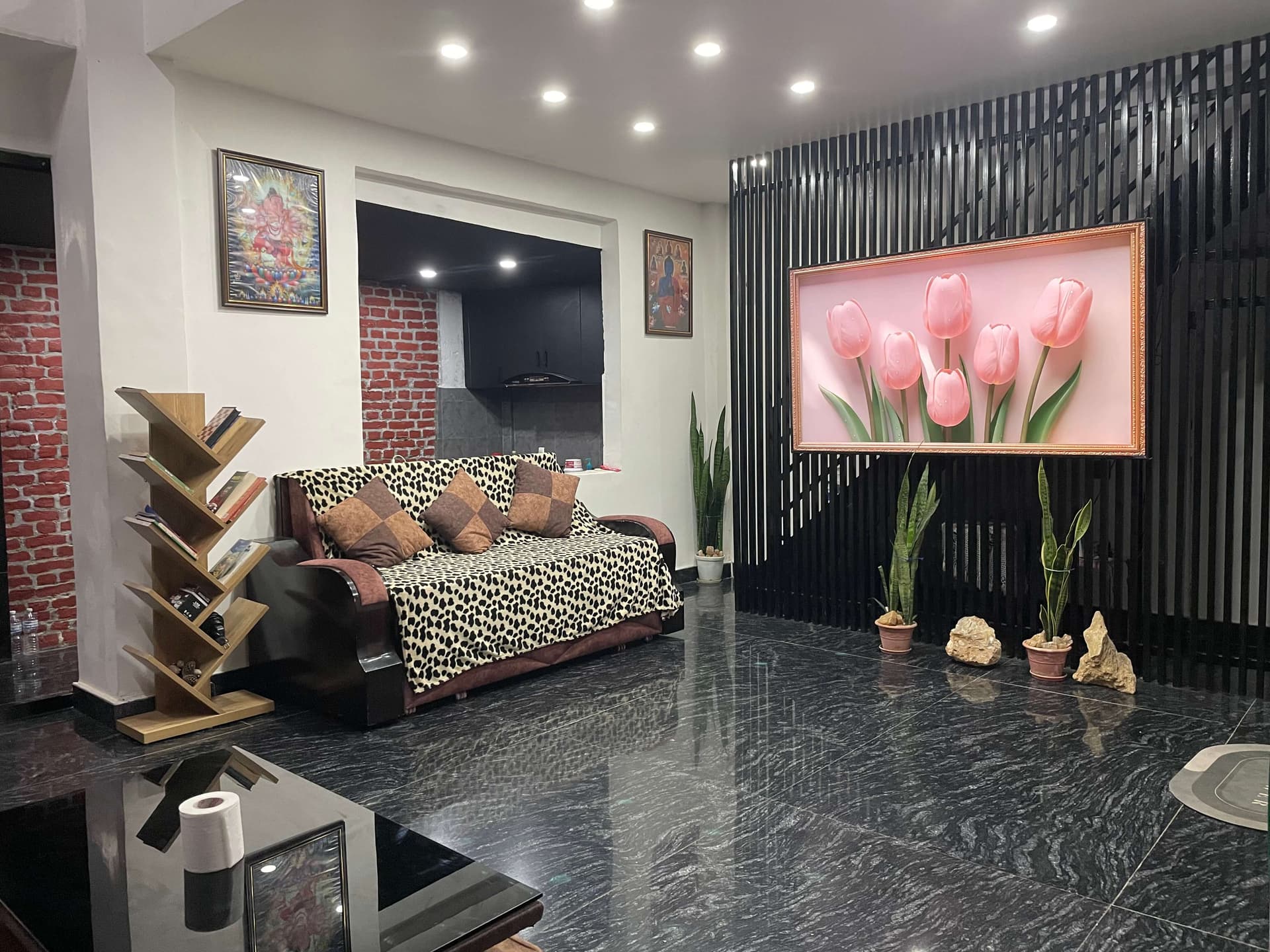 Living Room view of Gurung Nest