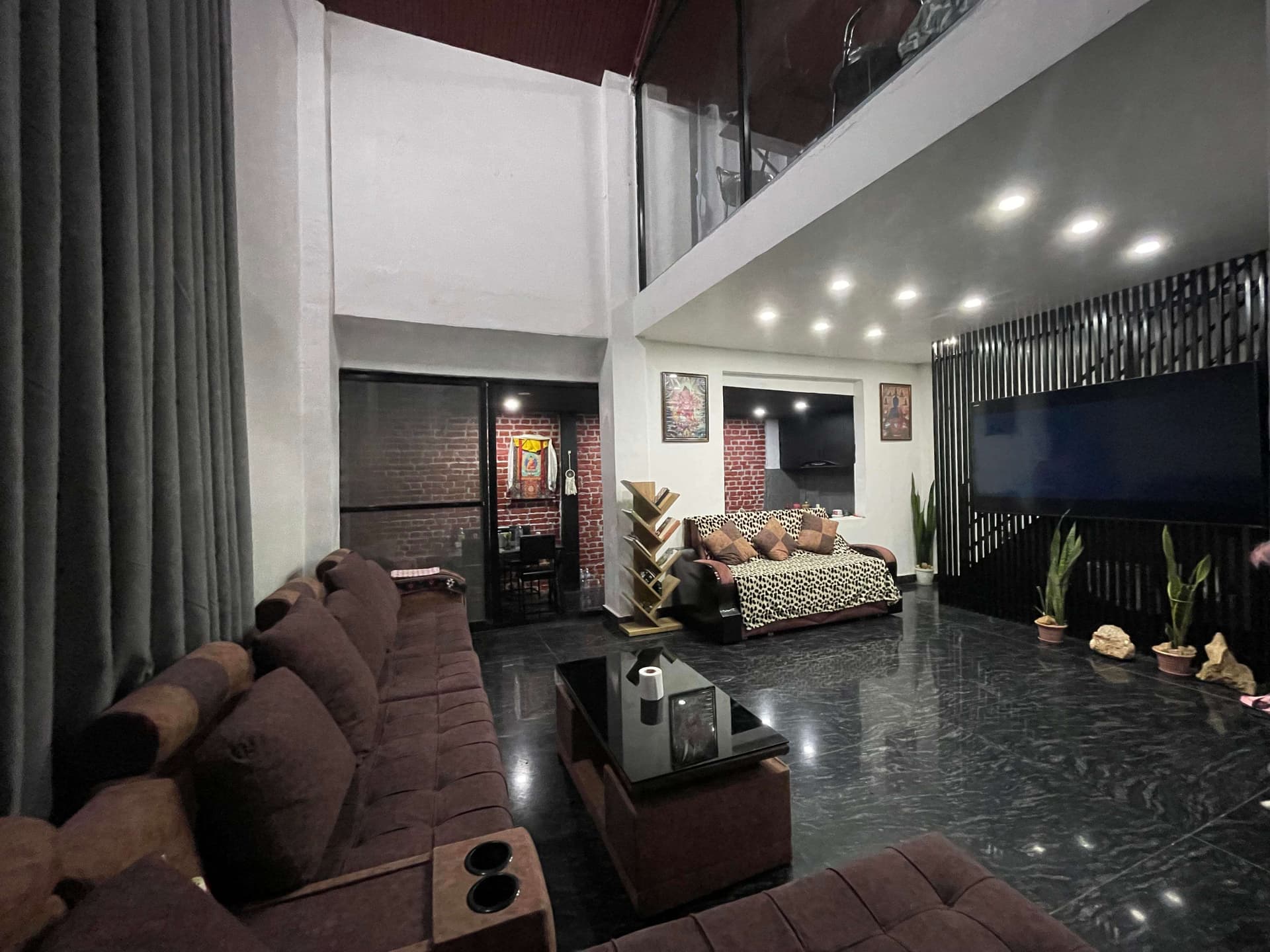 Living Room view of Gurung Nest