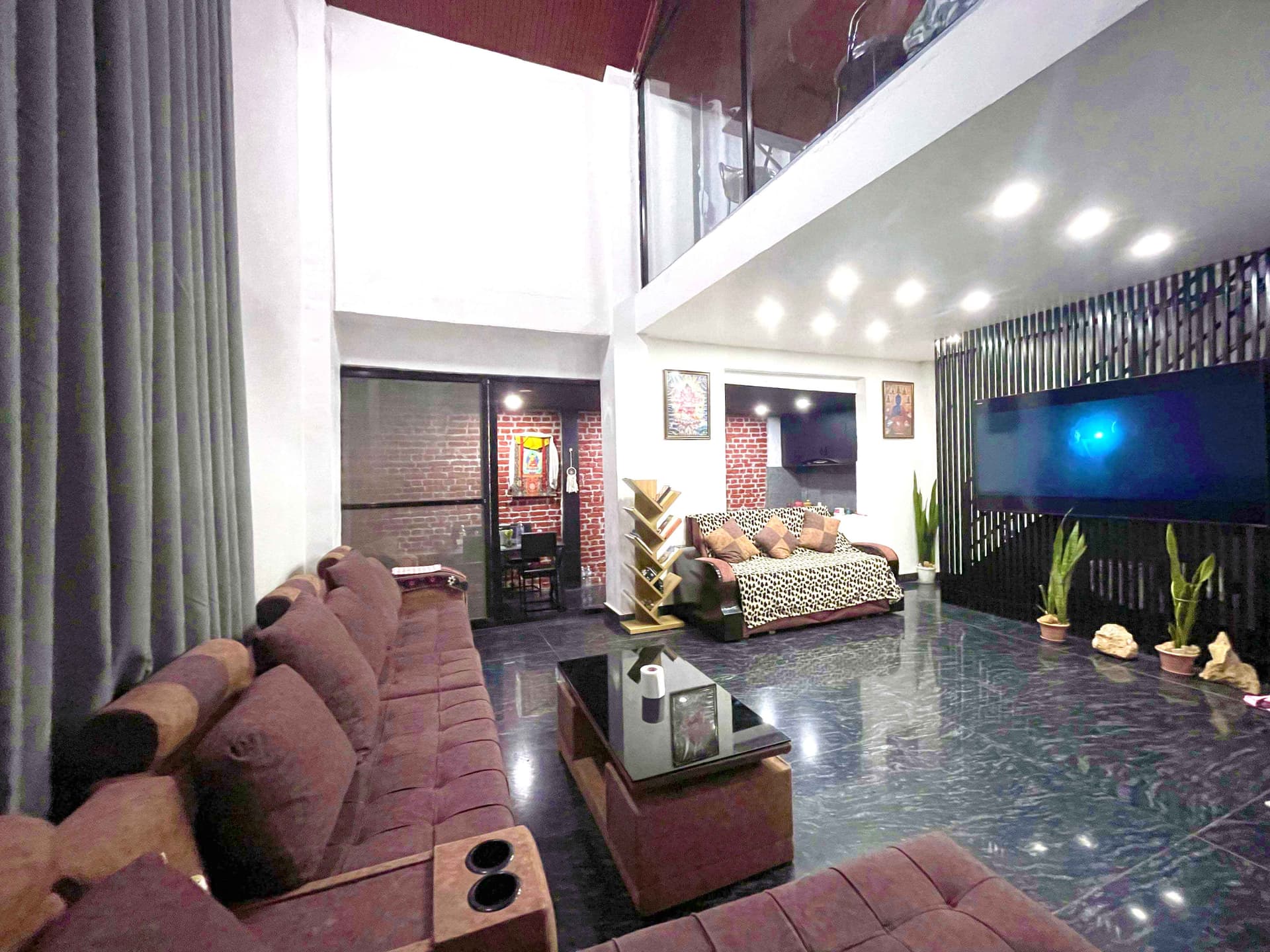 Living Room view of Gurung Nest
