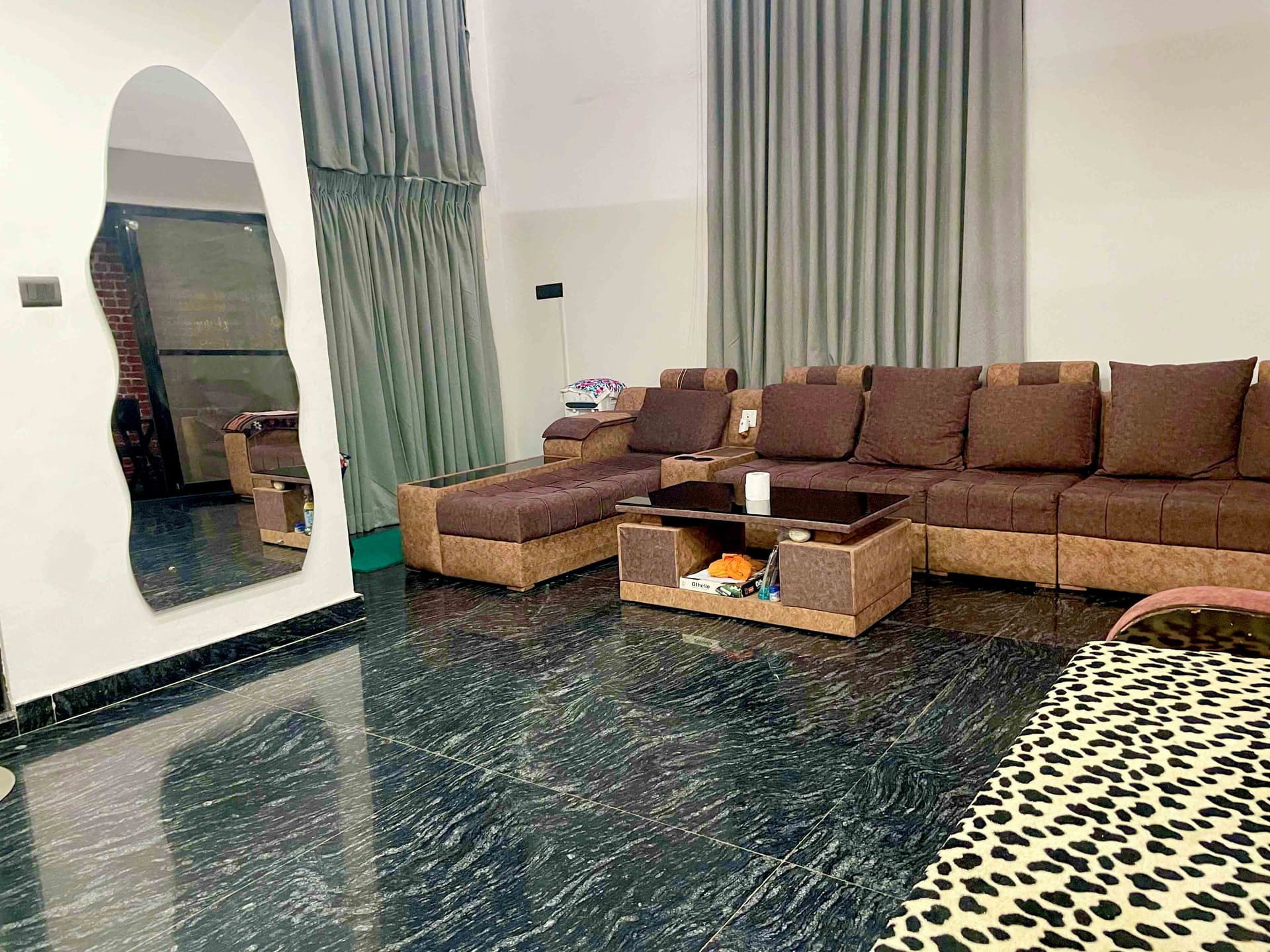 Living Room view of Gurung Nest